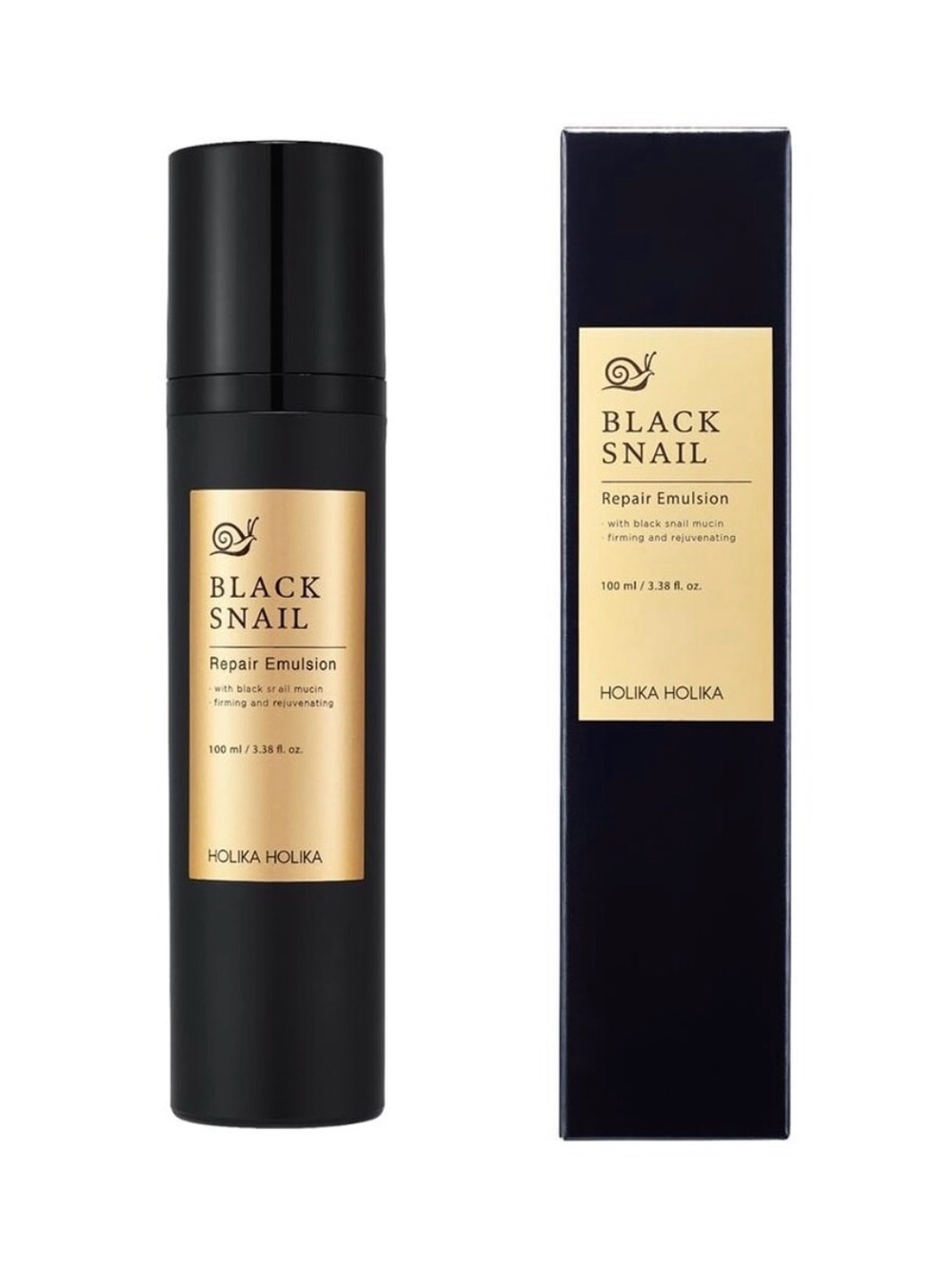 Black Snail Repair Emulsion Holika Holika
3.38 fl oz